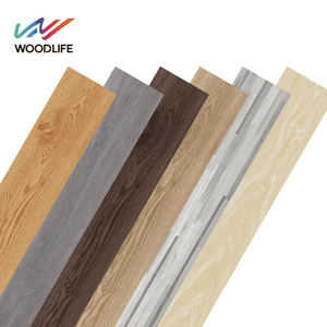Design <span class=keywords><strong>moderno</strong></span> impermeabile a prova di fuoco 7mm <span class=keywords><strong>stampato</strong></span> SPC Floating pavimenti in vinile per la casa e l'ufficio - Product Image 2