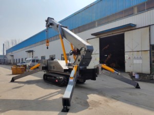 Hot Bán 12ton An Toàn Hiệu Suất Cao Spider Crane Nâng Crane Với Điều Khiển Từ Xa Tự Propeled Điện Spider Crane - Product Image 5