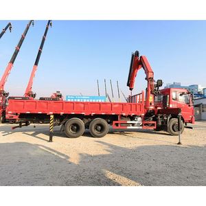 Camion grue à bras articulé Dongfeng K5 6x4 12 tonnes pour le levage et le transport de matériaux de construction et d'ingénierie - Product Image 3