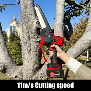 Tronçonneuse sans fil portable à piles de 8 pouces avec moteur sans balais - Product Image 6