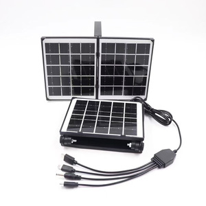 Solar Charger 4W Monocrystalline Foldable Panel Waterproof For <b>5V</b> Devices Outdoor Use - Product Image 2