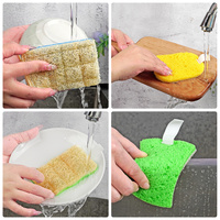 Alat Pembersih Dapur Ramah Lingkungan, Terbuat dari Pulp Kayu & Spons Loofah Alami, Biodegradable, Antibakteri, Multiguna, dan Dapat Dikomposkan