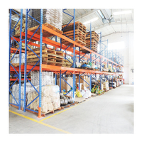 Système de stockage industriel HUAWU 5 tonnes, rayonnage sélectif robuste en acier Q235, 8 niveaux réglables, anti-corrosion
