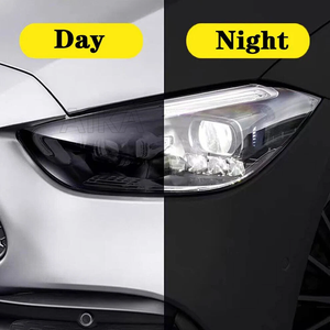 <span class=keywords><strong>Noir</strong></span> violet photochromique TPU PPF 0.3*15m phare Film de protection lumière intelligente Transparent voiture autocollants réparation rayures - Product Image 4