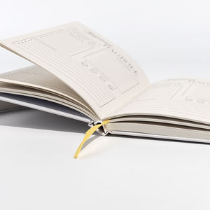 2026 사용자 정의 수 놓은 바인딩 하드 커버 A4/A5 크기 저널 노트북 나선형 스타일 스레드 바느질 종이 커버 재료 다이어리 사용 - Product Image 4