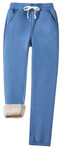 Custom Clothing Winter Cotton <strong>Women's</strong> Pants Thicken Warm Sherpa <strong>Lined</strong> Sweatpants <strong>Fleece</strong> Joggers Sportswear Female <strong>Trousers</strong> - Product Image 6
