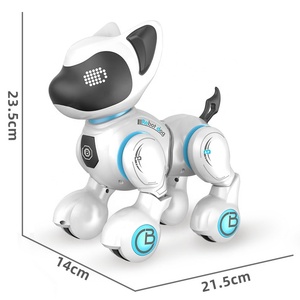 8006 Trẻ Em Thông Minh Mini Điều Khiển Từ Xa Đồ Chơi Robot Con Chó Vật Nuôi Thông Minh Điện Tử Cảm Ứng Nhạy Cảm RC Robot Con Chó Con Chó Con Cho Quà Tặng - Product Image 4