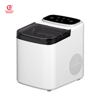 Machine à glaçons électrique, glaçons en forme de balle, boîtier en plastique, capacité de 12 kg/24h, portable, commande tactile, pour l'extérieur