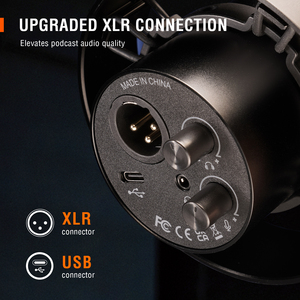 Fifine KSH2 <strong>Podcast</strong> Set XLR Dynamic Microphone USB Audio Interface Soundcard <strong>Recording</strong> Studio Audio Sound Card Monitor <strong>Headphone</strong>