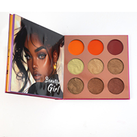 Palette de fards à paupières 72 couleurs, palette de maquillage multifonctionnelle pour le visage, comprenant 72 fards à paupières, 3 blushes en poudre, 6 illuminateurs