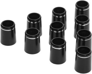 حلقات بلاستيكية سوداء لامعة مقاس 13×12.7 ملم و13.5×18.8 ملم، 0.335/0.355/0.370 بوصة لتجميع مضارب الجولف - Product Image 4