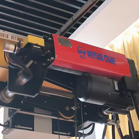 1-10 Ton Yeni Metal Hareketli Elektrikli Vinç İnşaat İşleri İçin 1-60M Avrupa Tipi Arabalı 380V Çelik Halatlı Vinç Perakende Satış İçin
