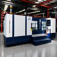Machine de fraisage horizontale CNC à haute rigidité avec broche BT50 pour la production continue de pièces de précision