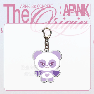 พวงกุญแจอะคริลิคพลาสติกวงเอพีพิงค์ ไอดอลเคป๊อป - Product Image 2