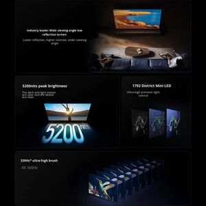 Nuevo <span class=keywords><strong>Xiaomi</strong></span> <span class=keywords><strong>TV</strong></span> S Pro 65 Mini LED 2026 65 pulgadas/<span class=keywords><strong>75</strong></span> pulgadas/85 pulgadas/98 pulgadas <span class=keywords><strong>Mi</strong></span> Smart <span class=keywords><strong>TV</strong></span> alta actualización Ultra Delgado colgante de pared - Product Image 2