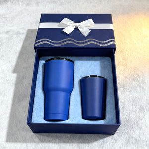 Vaso Térmico de Acero Inoxidable de 20oz/30oz con Tapa Magnética, Diseño Original para Viajes, Juego de Tazas de Café para Auto - Product Image 3
