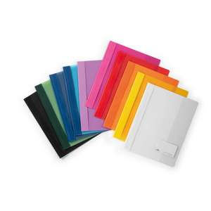 DURABLE - 2690-07 Folder with transparent front <b>A4</b>+ with label holder 90x57 mm (multi-pack) ORGANIZATION AND <b>FILING</b> PRODUCTS - Product Image 1