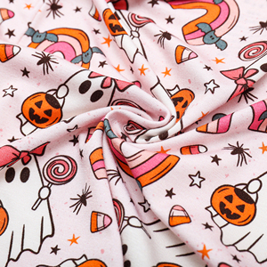Mono para Bebé con Estampado Lindo, Diseño de <span class=keywords><strong>Halloween</strong></span>, <span class=keywords><strong>Ropa</strong></span> Infantil, Mono de Manga Larga con Cierre para Bebé, Combinable con Todo - Product Image 2