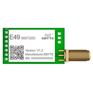 อีไบท์ ODM E49-900T20D 915MHz 868MHz โมดูลไร้สายแบบเสียบปลั๊กอินสำหรับอุตสาหกรรม ใช้พลังงานต่ำ รองรับการมอดูเลต GFSK กำลังส่ง 20dBm ระยะ 2.5 กม. - Product Image 1