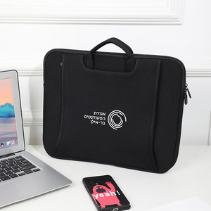 <b>Laptop</b> <b>Sleeve</b> 16 Inch Diving Cloth Zipper Closure Handle Large Capacity Simple Style Neutral Gender Spring 2022 - Product Image 4