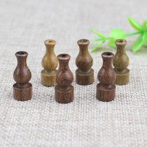 Cuentas de madera de sándalo con corte baguette cónico para la fabricación de pulseras, material de cuentas sueltas, origen del árbol: Hangzhou - Product Image 1