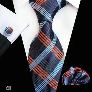 Ceinture à carreaux pour hommes, décontractée, fine, à rayures, couleur unie, tissée, avec pochette, carré avec pinces à cravate