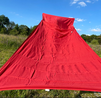 Sac de couchage léger et chaud de haute qualité pour l'extérieur, avec doublure en soie et coton, idéal pour les voyages