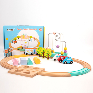 Jouets <span class=keywords><strong>de</strong></span> <span class=keywords><strong>train</strong></span> en bois pour enfants pour le jeu <span class=keywords><strong>de</strong></span> piste <span class=keywords><strong>de</strong></span> perles <span class=keywords><strong>de</strong></span> Cognition <span class=keywords><strong>de</strong></span> scène <span class=keywords><strong>de</strong></span> trafic d'identification <span class=keywords><strong>de</strong></span> couleur <span class=keywords><strong>de</strong></span> capacité pratique - Product Image 1