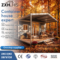 Cabine conteneur pliable personnalisable avec structure en acier haute résistance pour maisons mobiles en conteneurs