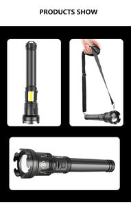 Светодиодный фонарик 90000 лм, самый мощный фонарик 26650 USB xhp110 xhp90 xhp50, фонарик для охоты (фонарик P110) - Product Image 6