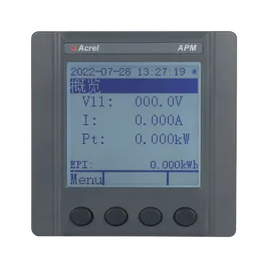 Acrel APM520以太网Modbus-TCP可选三相功率分析仪智能电表与可编程控制器一起工作