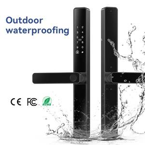 Kasman nguồn giá khóa cửa thông minh RFID thẻ và vân tay hệ thống kiểm soát truy cập khóa cửa thông minh trượt khóa - Product Image 3