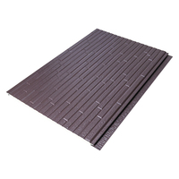 Panneau de toiture sandwich en acier pour murs extérieurs, hôtels et chambres froides - Isolation thermique double, imperméable et ignifuge