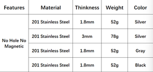 Butée de <span class=keywords><strong>porte</strong></span> moderne en acier inoxydable avec tampon en caoutchouc, installation sans perçage, <span class=keywords><strong>cale</strong></span> de <span class=keywords><strong>porte</strong></span> anti-collision pour la maison, le bureau et l'hôtel - Product Image 5