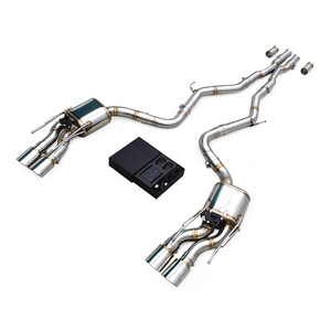ระบบท่อไอเสียแบบตรงรุ่นสำหรับ Mercedes-Benz S63 AMG W221 6.2L ปี 2008-2012 Boska 1.5 มม. SUS304 Valvetronic Catback Muffler - Product Image 1