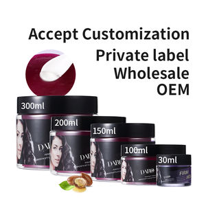 Logo privé traitement capillaire produit coiffant huile <span class=keywords><strong>de</strong></span> noix <span class=keywords><strong>de</strong></span> macadamia naturelle cire capillaire effet fort contrôle des bords - Product Image 6