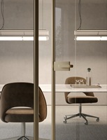 Porte de séparation en verre à cadre fin en aluminium couleur or champagne de luxe, verre trempé de 8 mm, résistant à l'eau, pour la maison, le bureau, la cuisine, l'entrée