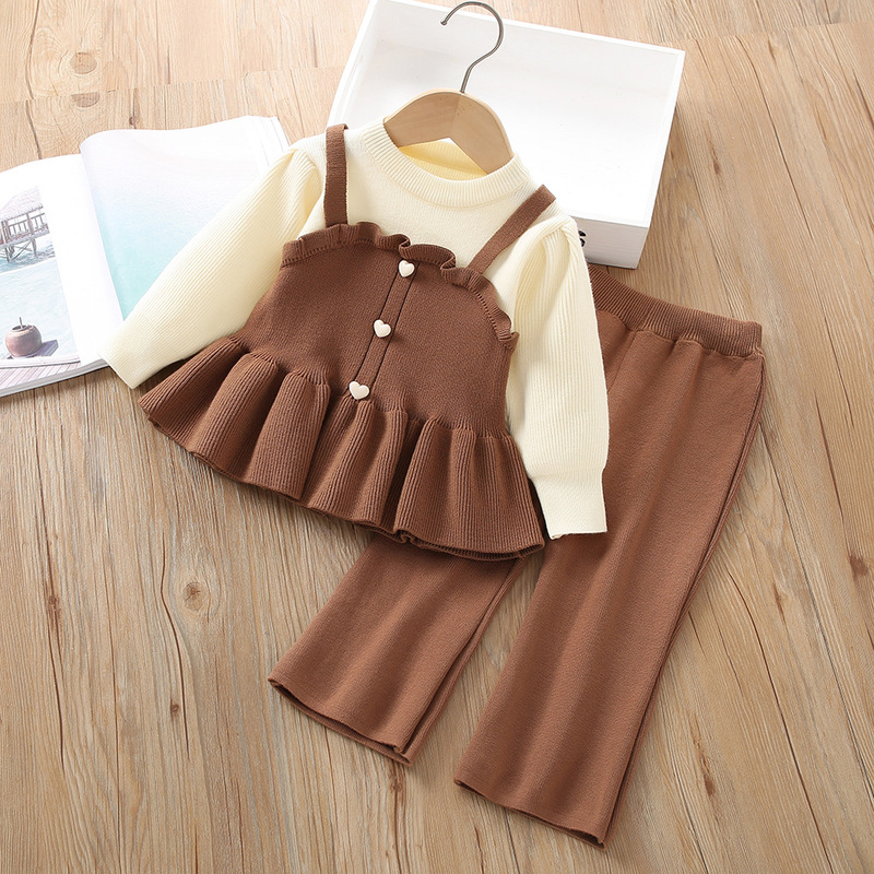 Autumn Sweater Set Stylish Little Girl