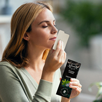 Cartes aromatisées à la menthe, paquet de 25, extrait végétal de qualité alimentaire pour accessoires