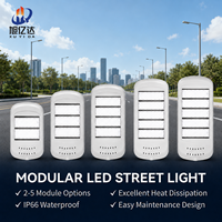 Lampadaire solaire LED de type split XUYIDA avec alliage d'aluminium IP66 60W-150W, ensemble complet pour usage extérieur