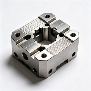 Componenti di Precisione Non Standard in Lega di <span class=keywords><strong>Alluminio</strong></span> Lavorati a 5 Assi con <span class=keywords><strong>Cromatura</strong></span>, Precisione 0,003mm, Componenti Robotici Personalizzati - Product Image 2
