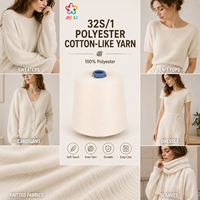 Competitive Price 100% Polyester Core Spun Yarn 32S Eco-Friendly Recycled Dyed High Strength for Socks Sewing Embroidery
