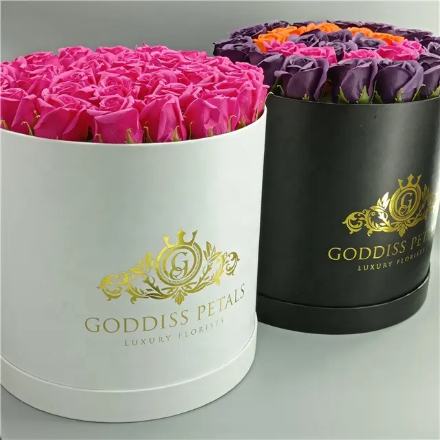 2024 Hot romantic bouquets special flower cajas para rosas boxes