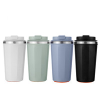 Pas de chute conception thermos tasse étanche ne jamais tomber voyage thermos ventouse 304 tasse à café en acier inoxydable pour cadeaux