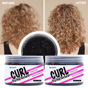 <span class=keywords><strong>Boucles</strong></span> et bobines Custard Curl Wave Gel Activator Private Label Black Curling Custard - Product Image 2