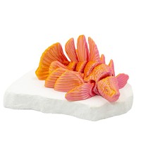 Ornamen Meja Ikan Mas 3D Print untuk Halloween 2026, Mainan Hewan 3D Print untuk Ruang Tamu, Kantor Rumah, Kerajinan Cetak 3D, Hadiah Natal