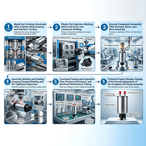 Repuestos, Separador de Aceite y Agua, Filtro de Combustible, OE 2247008B00, Aplicable a <span class=keywords><strong>Ssangyong</strong></span> ActYon, Kyron, Rexton, <span class=keywords><strong>Rodius</strong></span> de Corea del Sur - Product Image 3