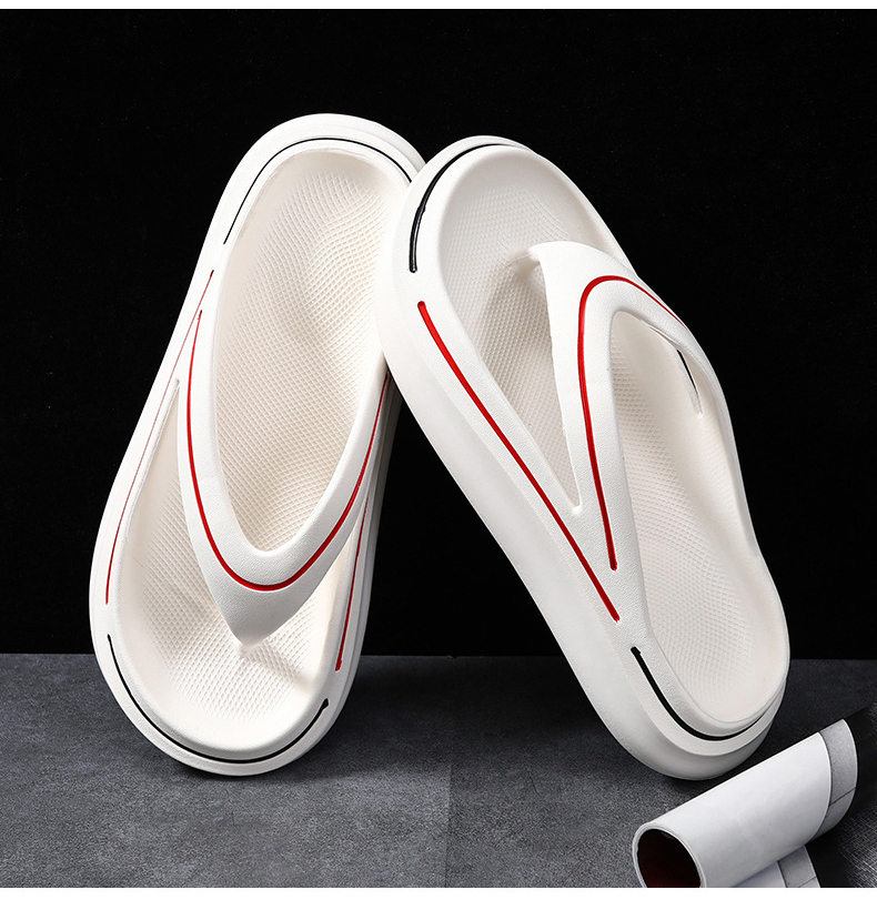 Men Filp Flops Thick Sole EVA Anti-slip Slippers Outdoor Casual Beach Sandals
