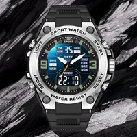 Reloj Para Hombre Electrónico de Fuerzas Especiales, Tendencia de Moda, Deportivo para Exteriores, Resistente al Agua con Puntero en la Esfera