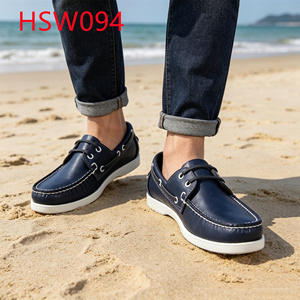 ZYF, Autentiche Scarpe Mocassino Originali con Lacci, Stile Moda per il Weekend, Nero/Marrone/Blu Scuro, Scarpe da Guida Trendy HSW094 - Product Image 1